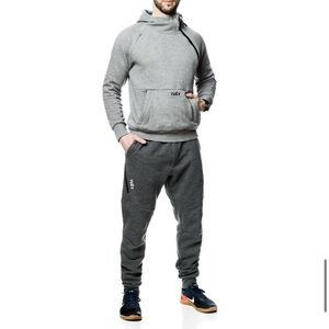 Tuxy.  The Tuxy suit.  Charcoal/Grey L.